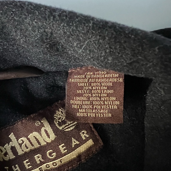 Timberland Men's Classic Black Wool Blend Field Jacket‎ - M - Picture 7 of 12